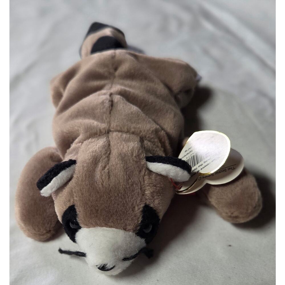 Rare 1995 Retired "Ringo" Beanie Baby With Tag Errors